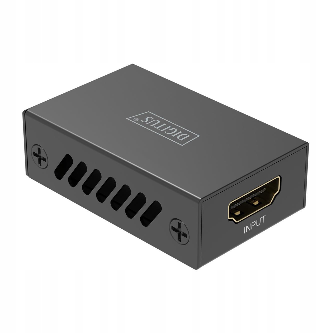 System przekazu sygnału AV Digitus Wzmacniacz sygnału HDMI 8K / 60 Hz – Doskonała jakość obrazu