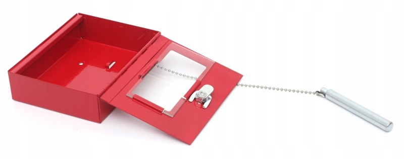 Praktyczna konstrukcja i intensywny czerwony kolor