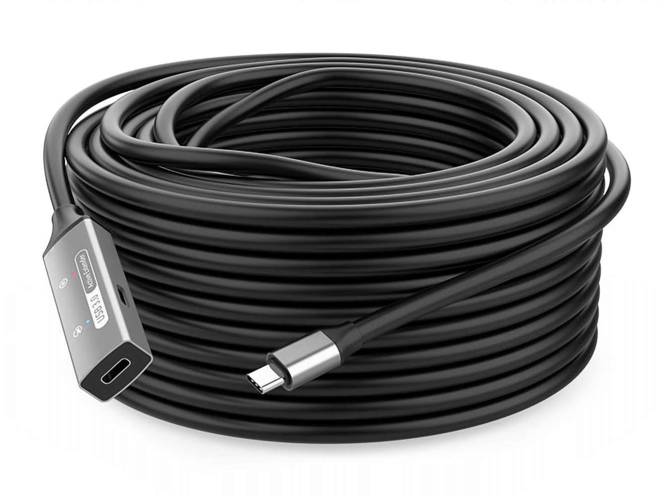 PremiumCord USB-C repeater i przedłużacz Male-Female, 5Gbps Aluminium 10m – Wydajność i wygoda