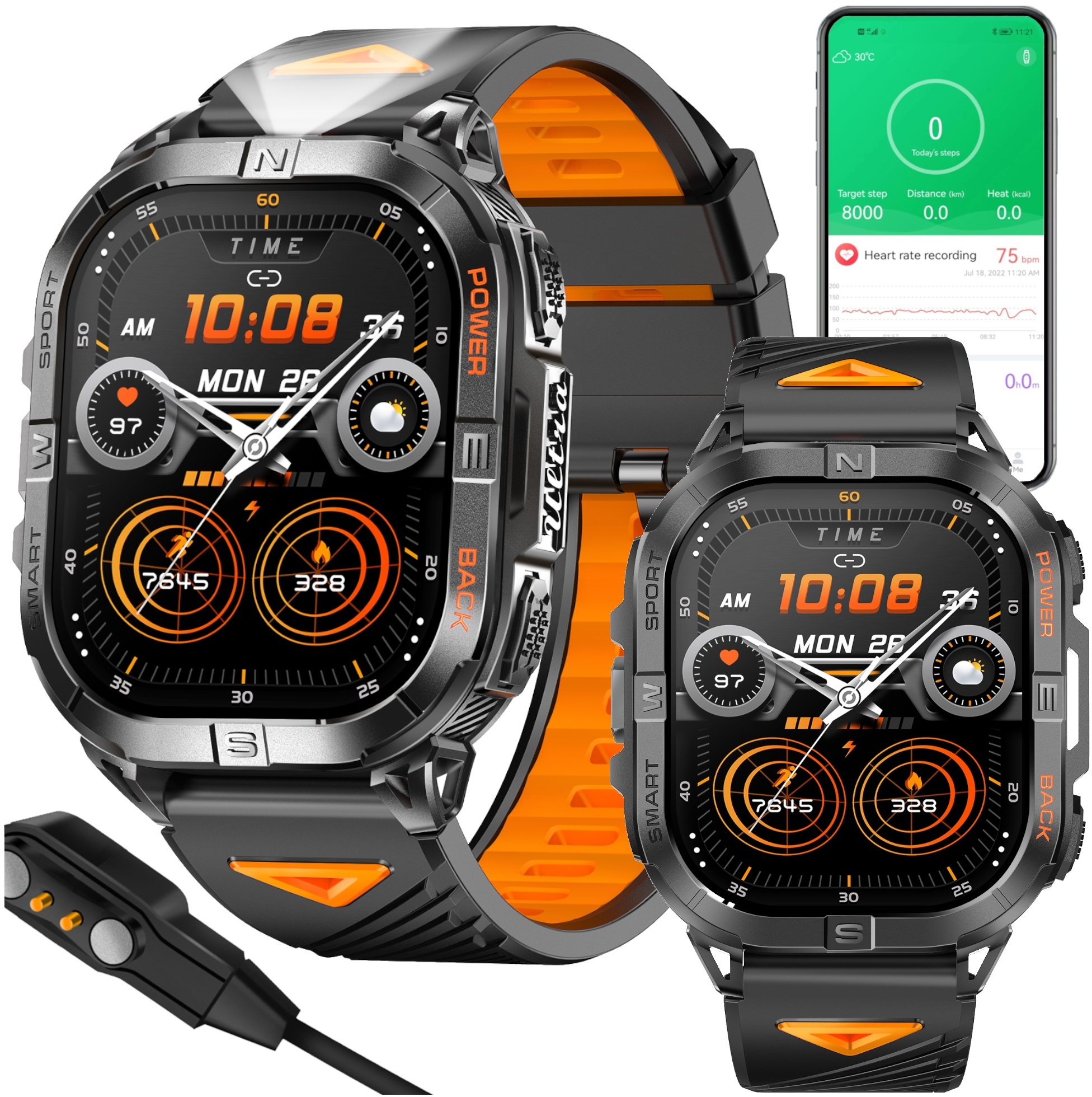 Funkcje monitorowania zdrowia i aktywności