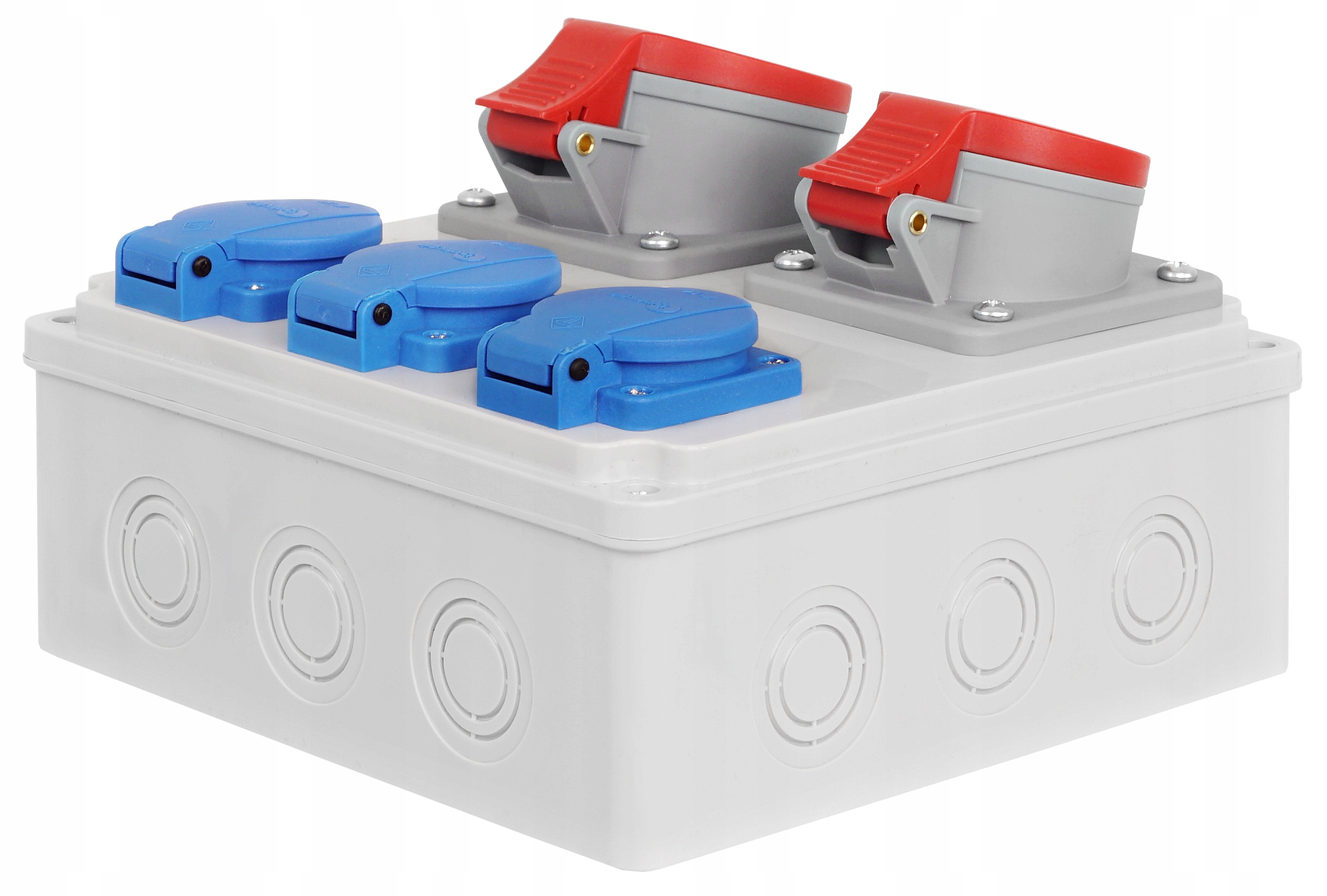 Gniazda siłowe i jednofazowe – funkcjonalność i wygoda