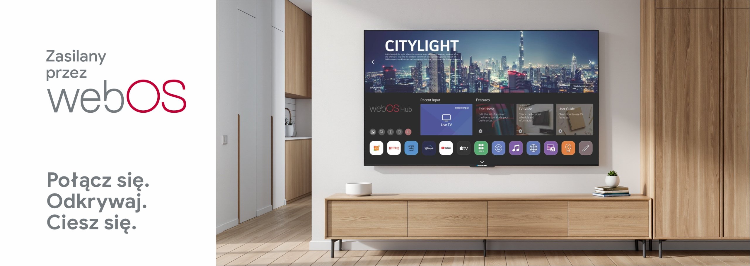 System dźwięku Dolby Audio – Przestrzenny i czysty dźwięk