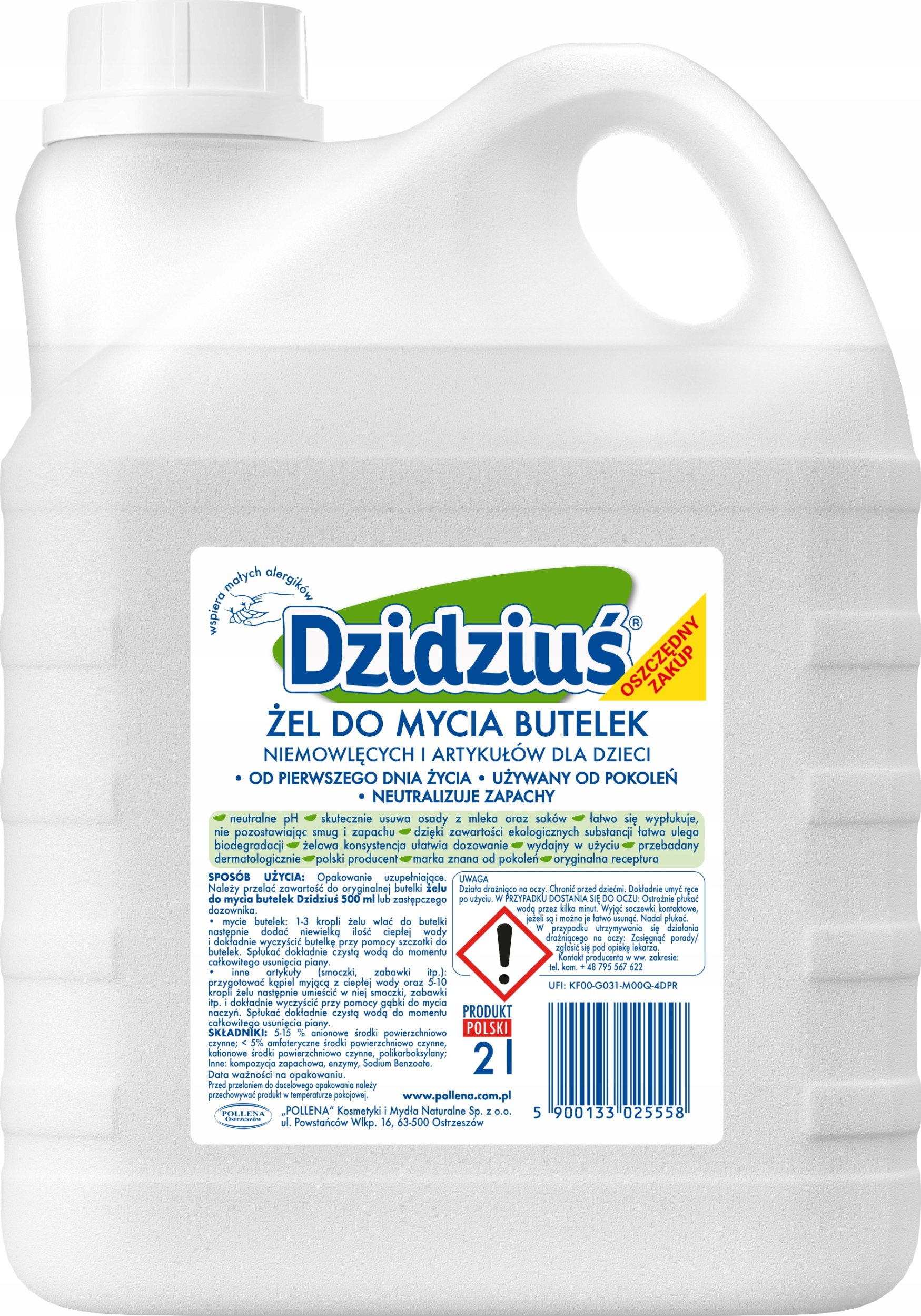 Skuteczność w usuwaniu resztek mleka i soków