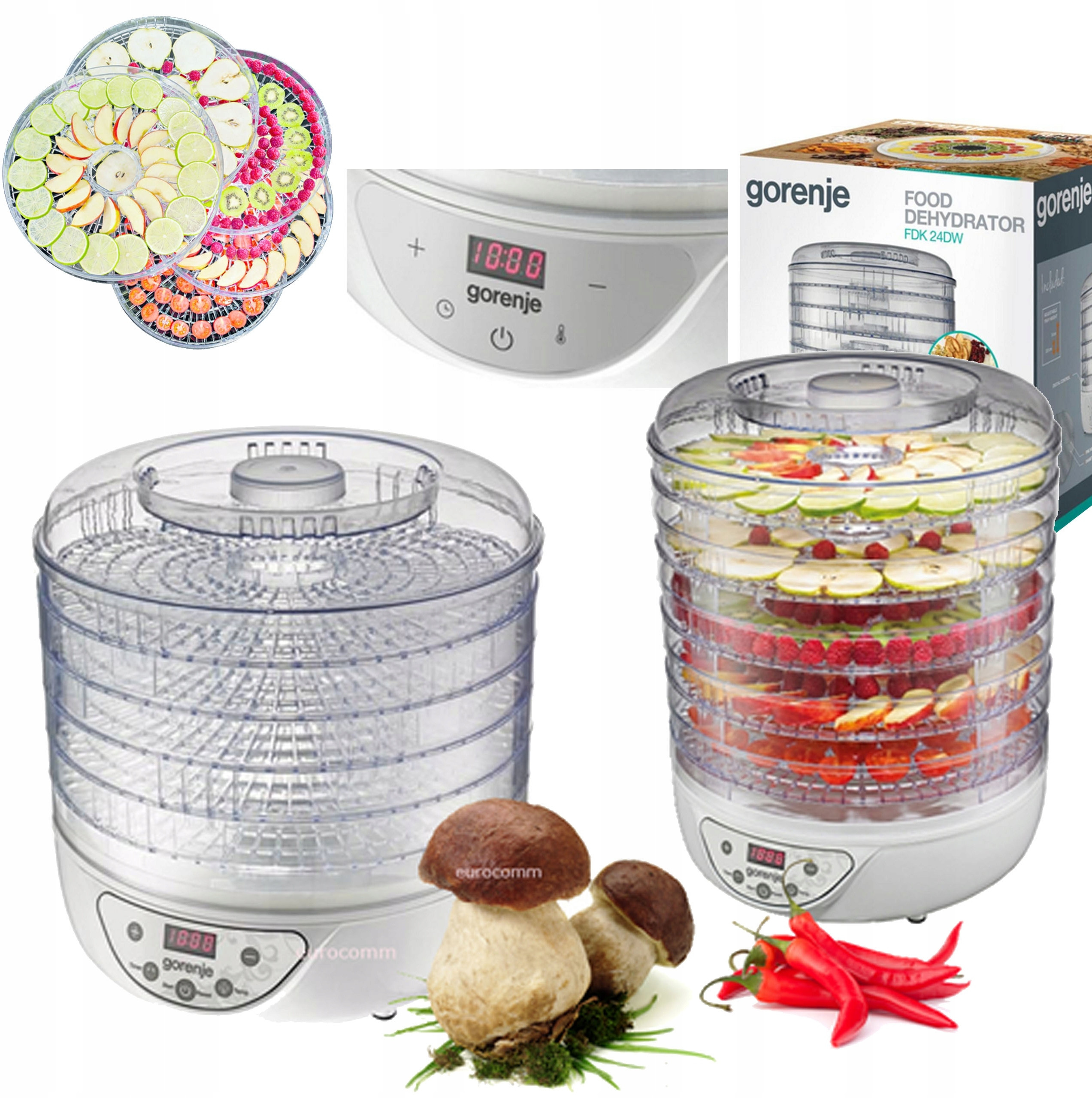 Funkcje timer i wyświetlacz LED