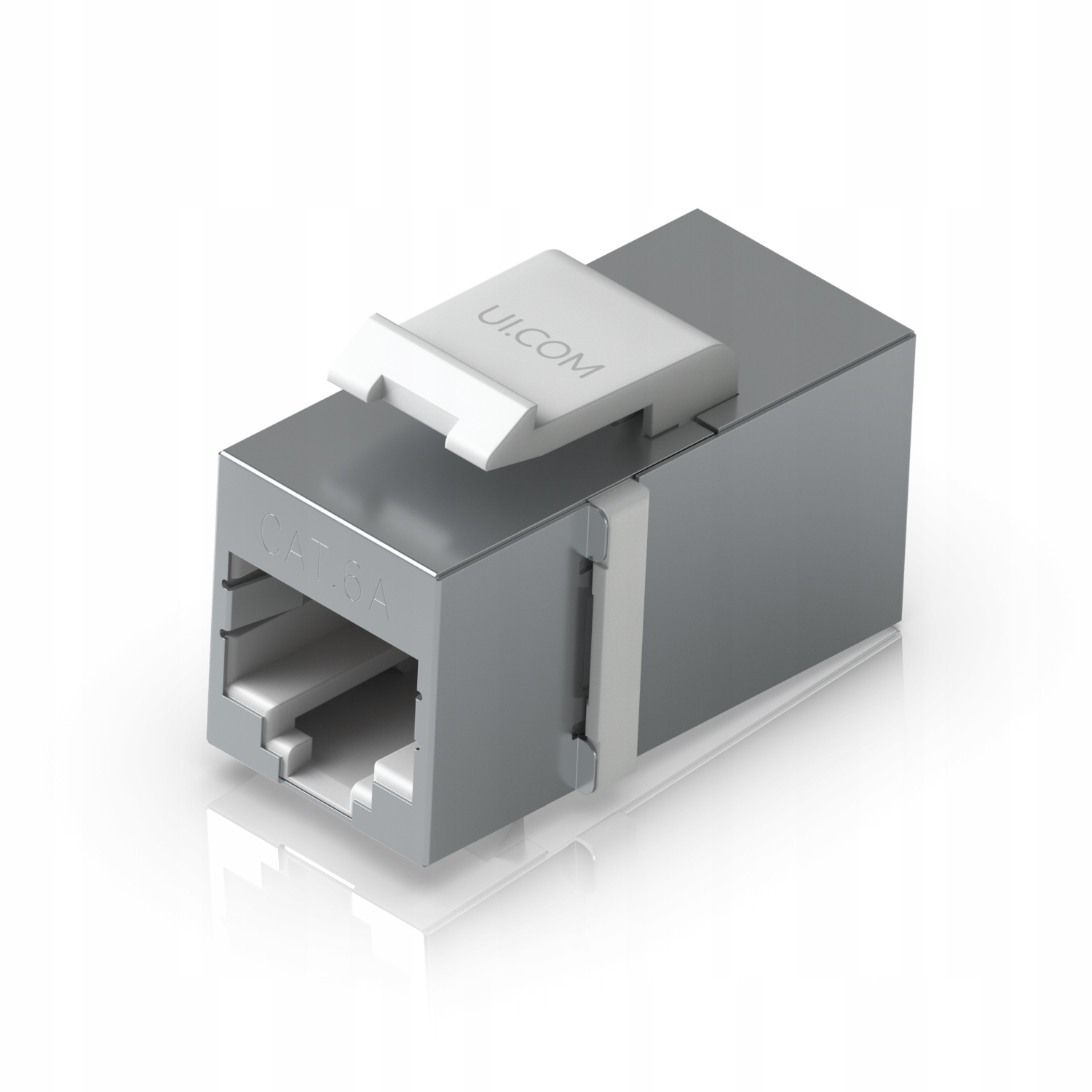 Złącze przelotowe Cat6A Keystone Ubiquiti – Idealne do łączenia kabli Ethernet
