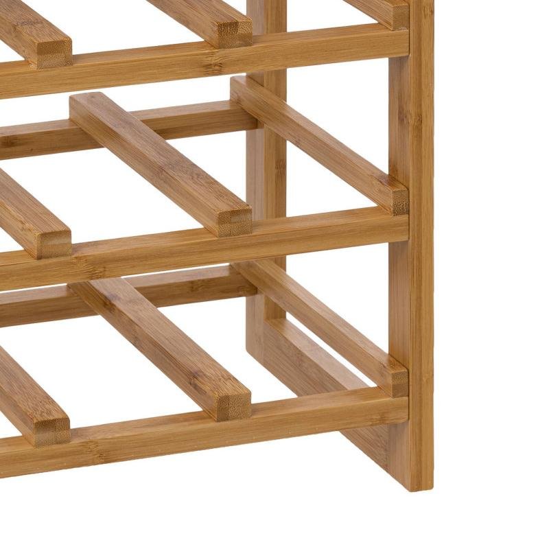 Praktyczny i stylowy design z 12 miejscami na butelki