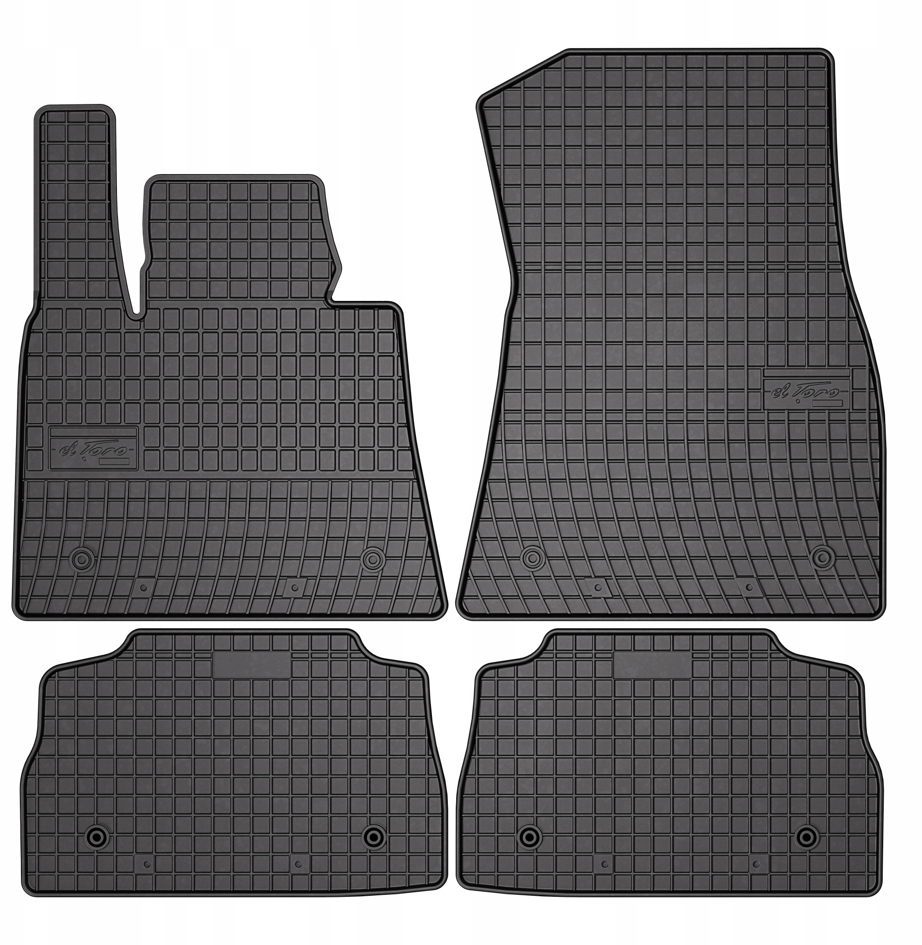 Dywaniki gumowe Frogum do BMW X6 G06 SUV coupe 2019 – Idealne dopasowanie