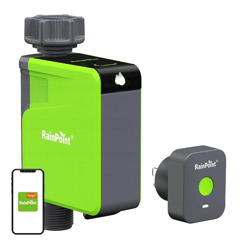 Rainpoint Sterownik Nawadniania 1-Strefowy z Aplikacją Bluetooth – rozwiązanie dla Twojego ogrodu