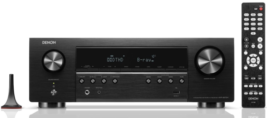 Denon AVR-S670H – Amplituner wielokanałowy dla audiofilów