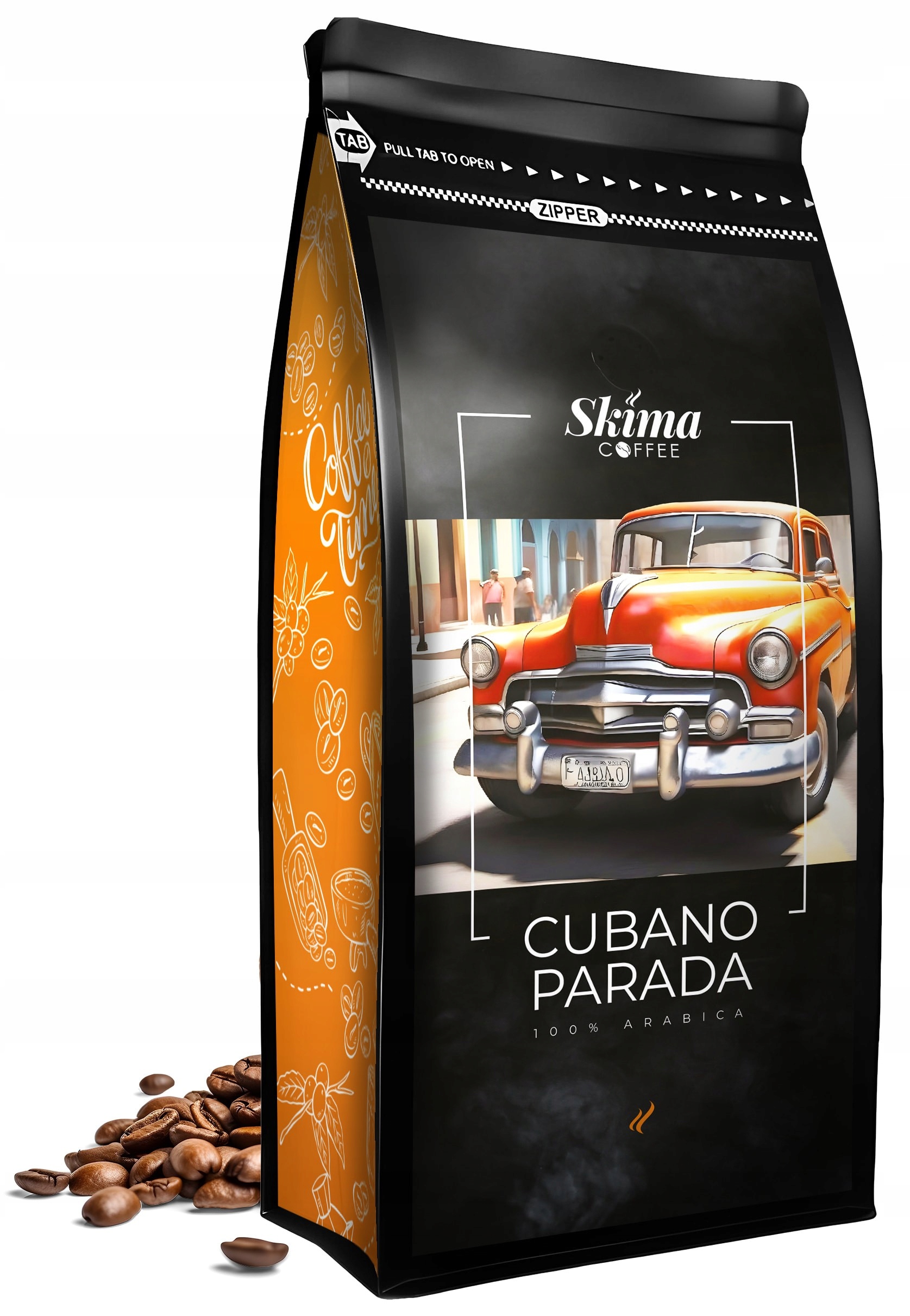 Kawa ziarnista Cubano Parada 1 kg – Wyjątkowe doznania smakowe