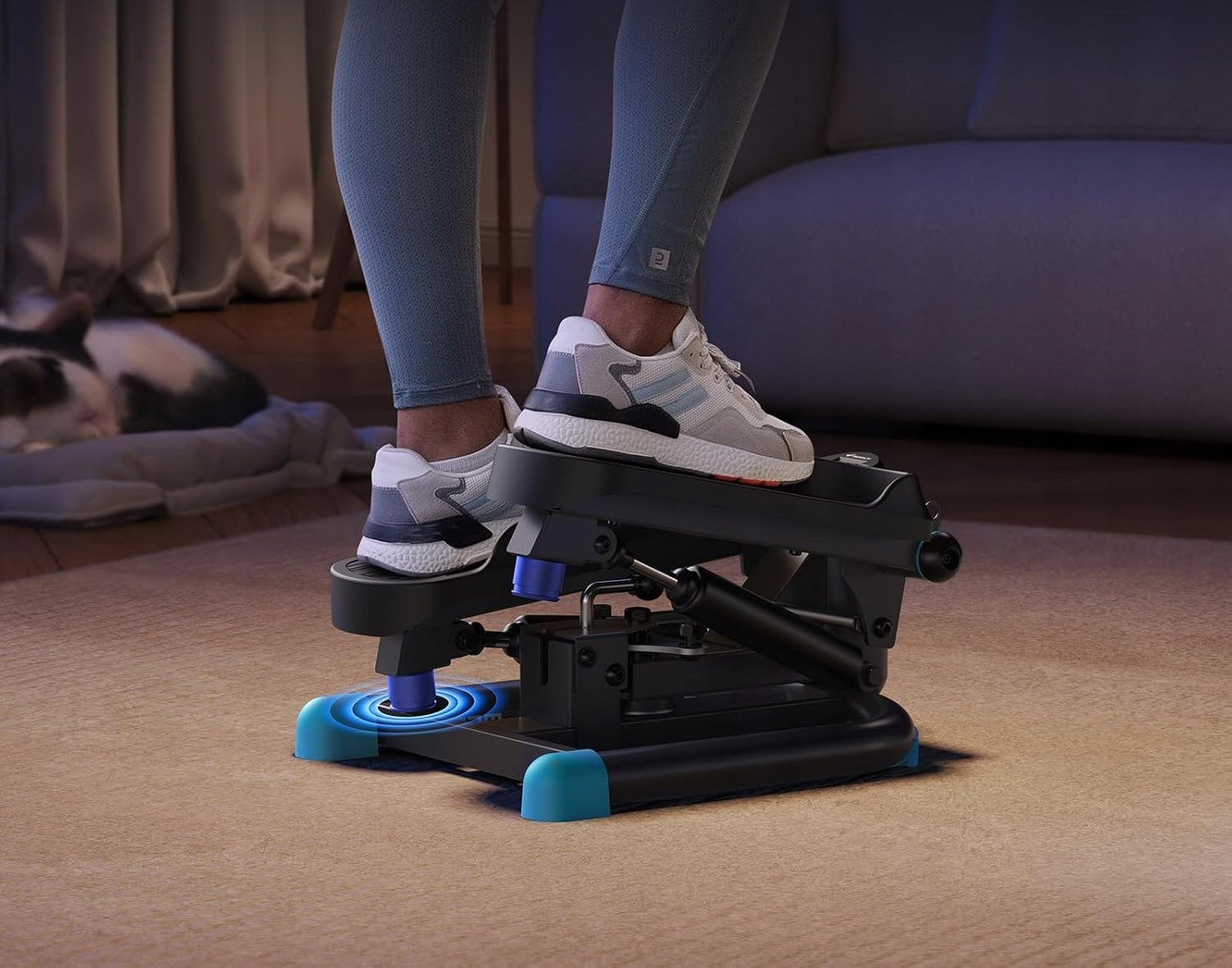 MERACH MR-2403 Mini stepper swingowy – Twój partner w treningu