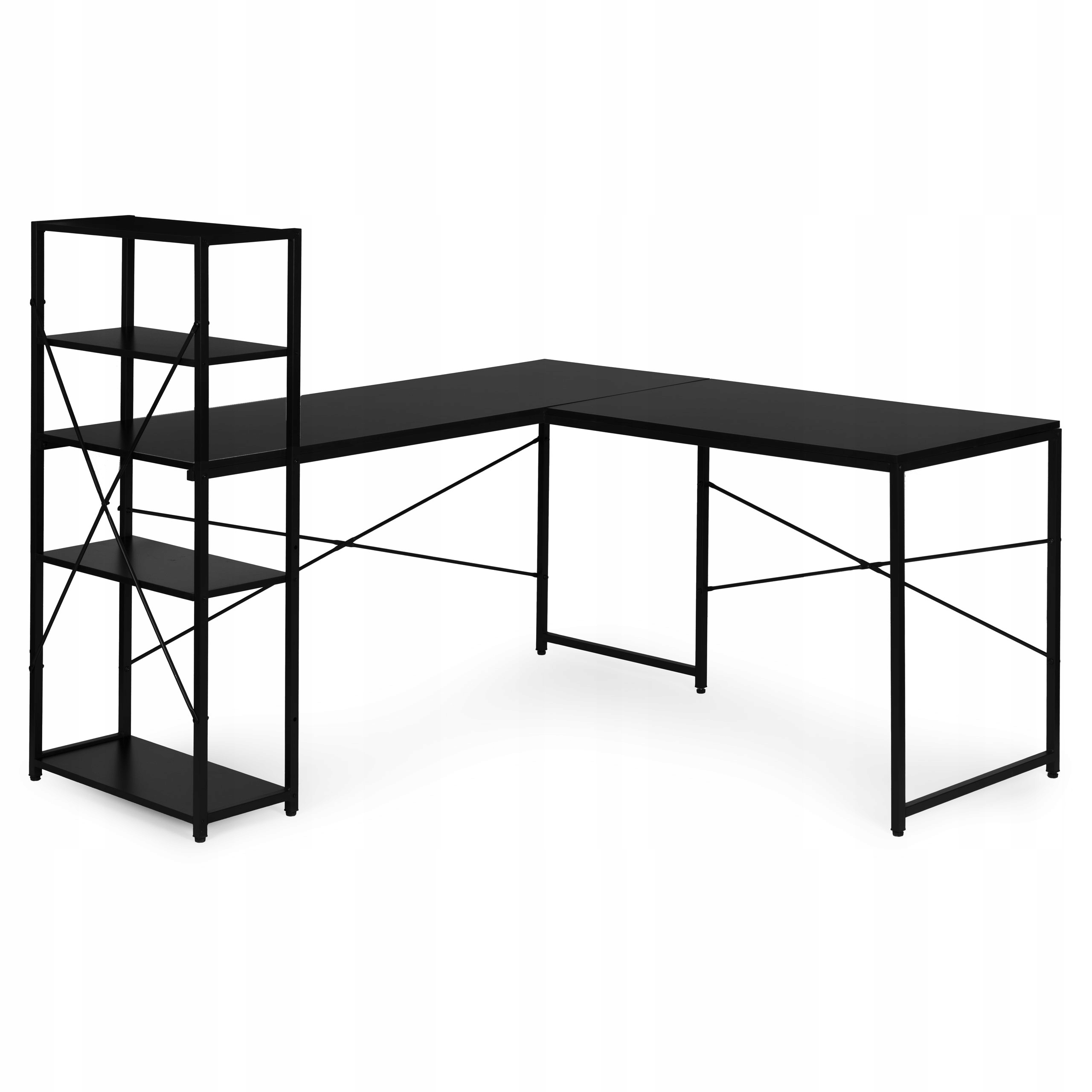 Funkcjonalność i nowoczesny design biurka narożnego