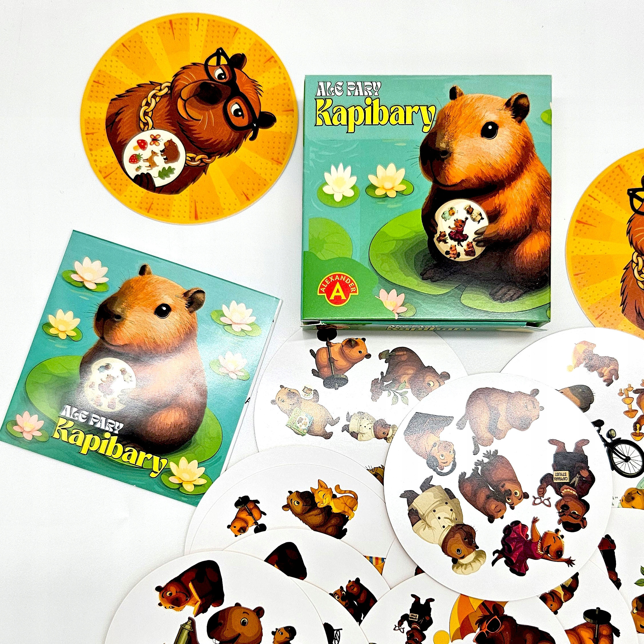 Kapibary w roli głównej – Spostrzegawczość i zabawa dla całej rodziny