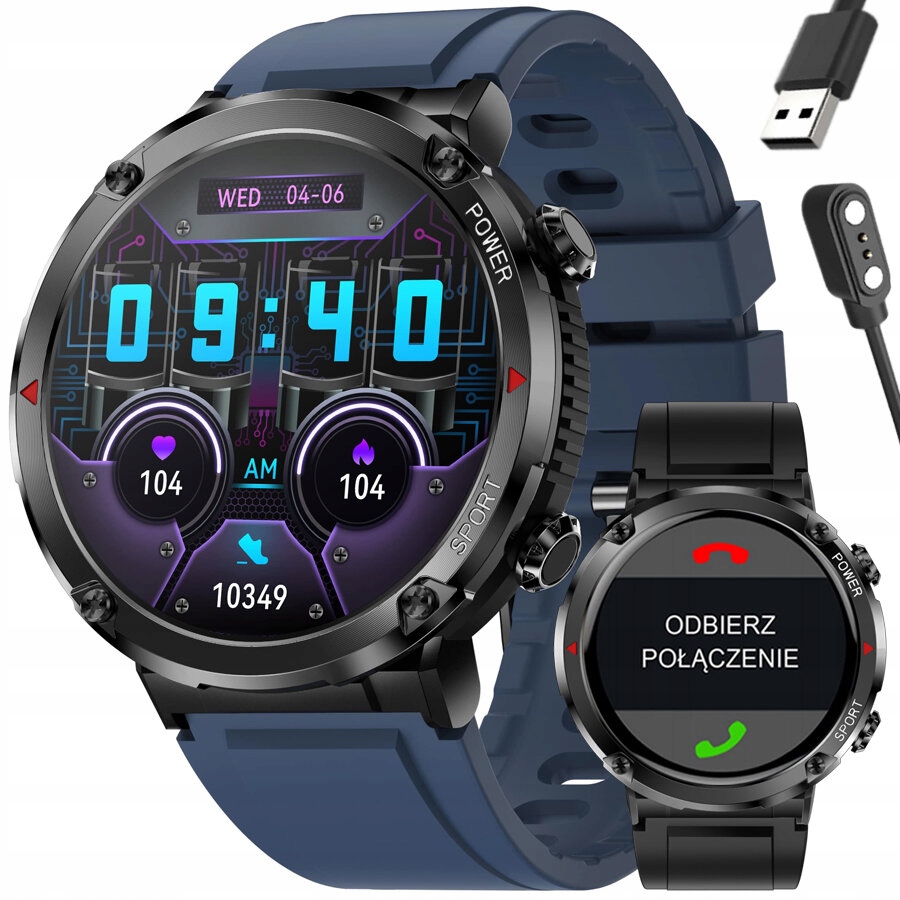 Smartwatch Gravity GT21-5 – Twój osobisty asystent zdrowia