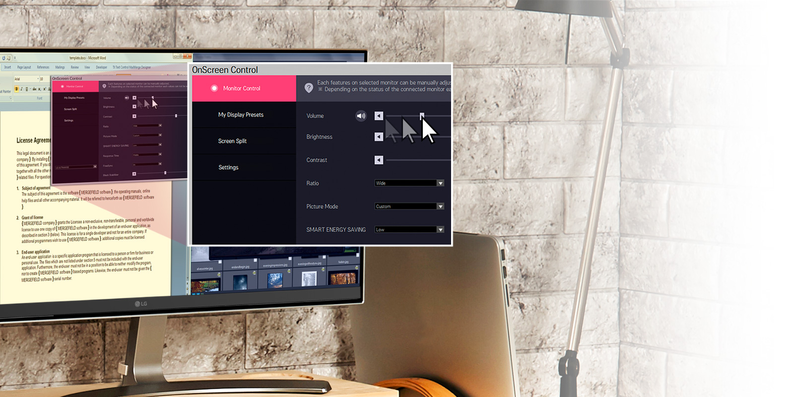 On-Screen Control