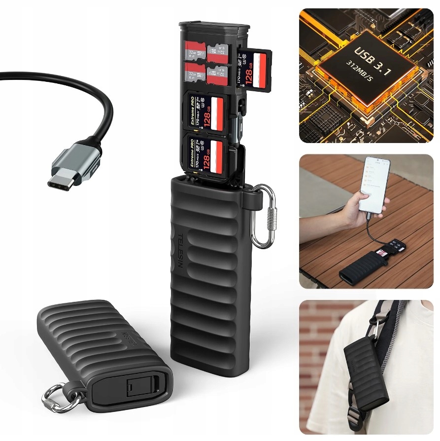 Wysoka prędkość transferu do 312 MB/s