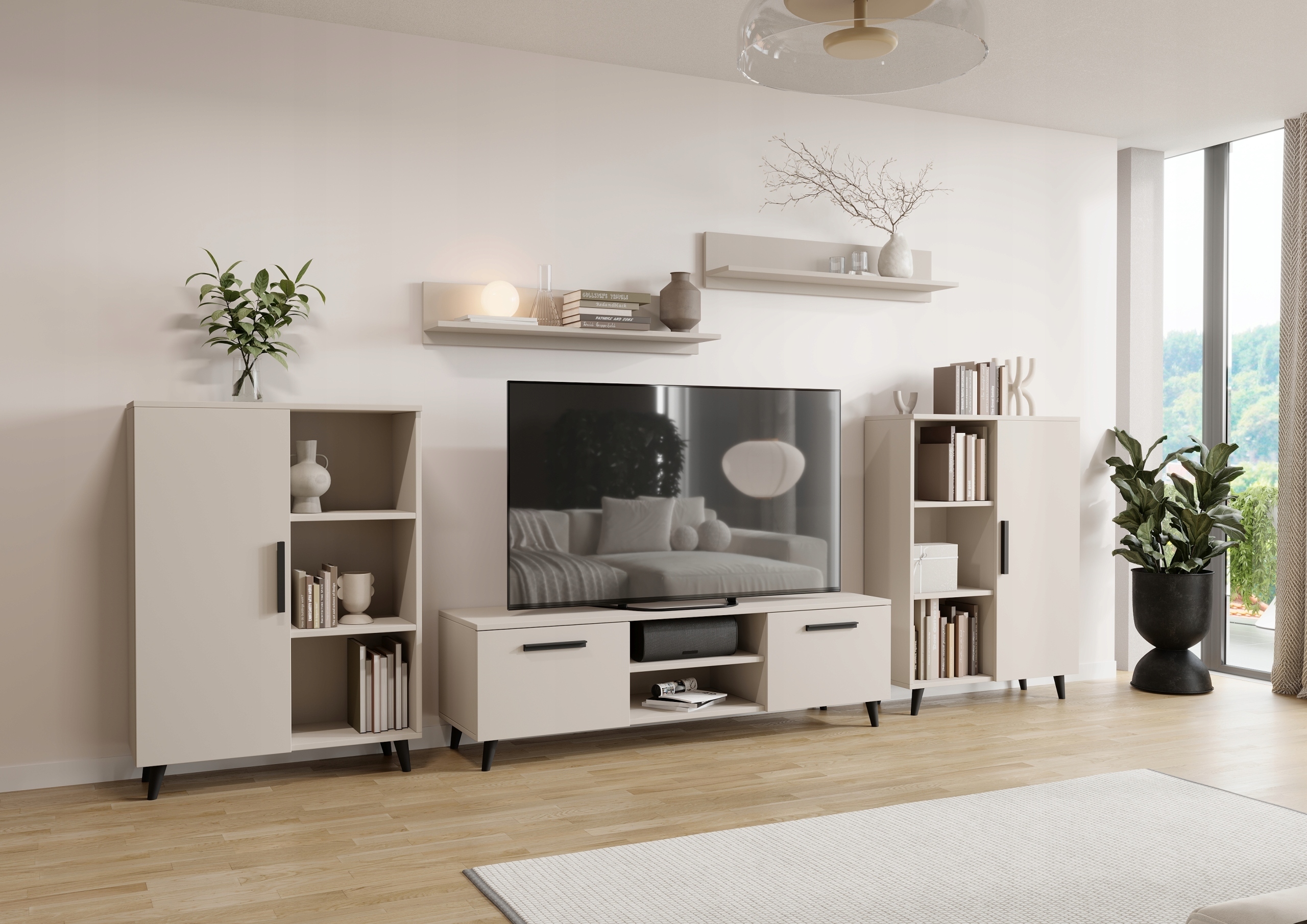 Meblościanka Oslo 2 – Skandynawski styl w Twoim salonie