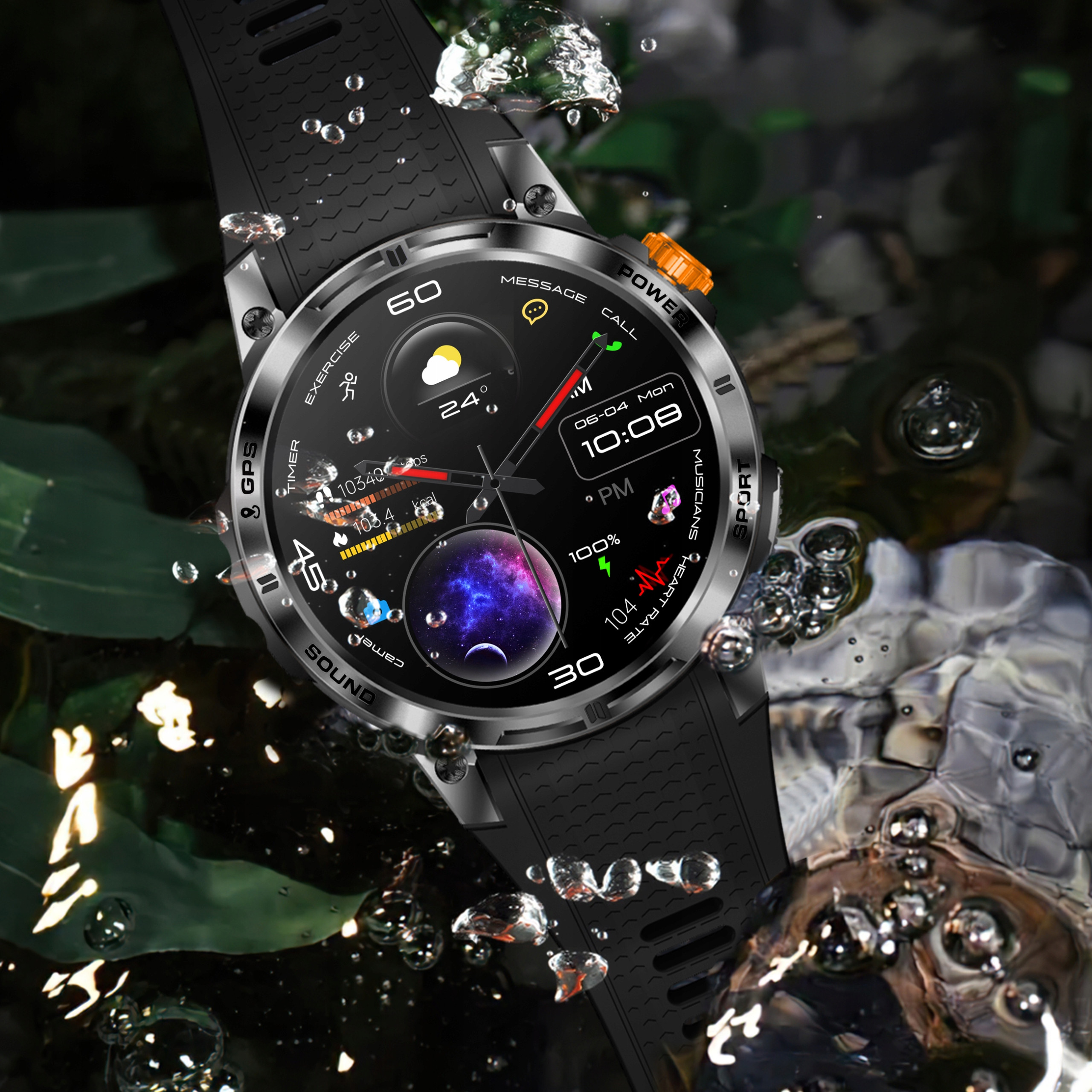 SMARTWATCH ZEGAREK MĘSKI SPORTOWY GPS WODOSZCZELNY ROZMOWY SPORT ZDROWIE – Twój idealny towarzysz aktywności