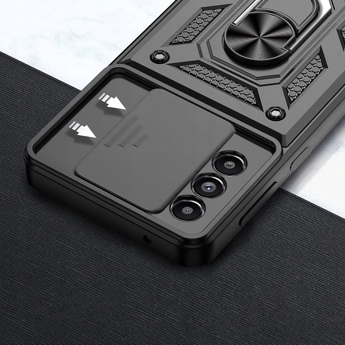 Ochrona aparatu dzięki podwyższonym rantom