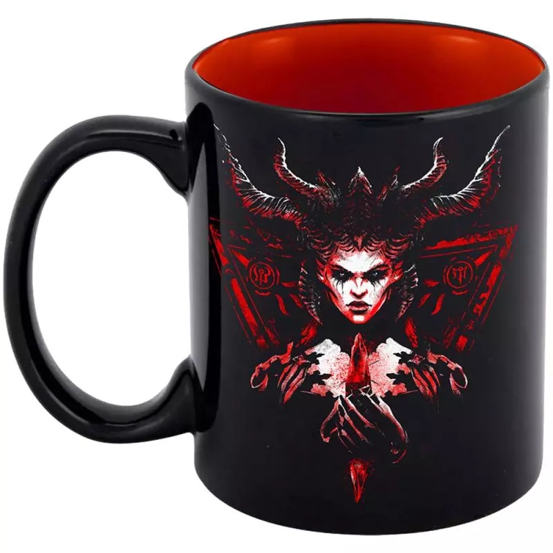 Szczegółowa grafika inspirowana grą Diablo IV
