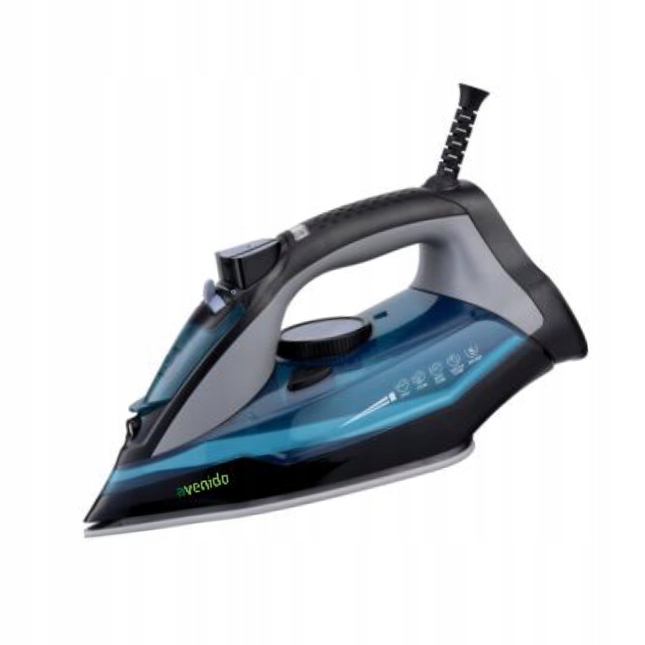 Mocne Żelazko Parowe Stopa Ceramiczna 3000W – Wygodne i Skuteczne Prasowanie