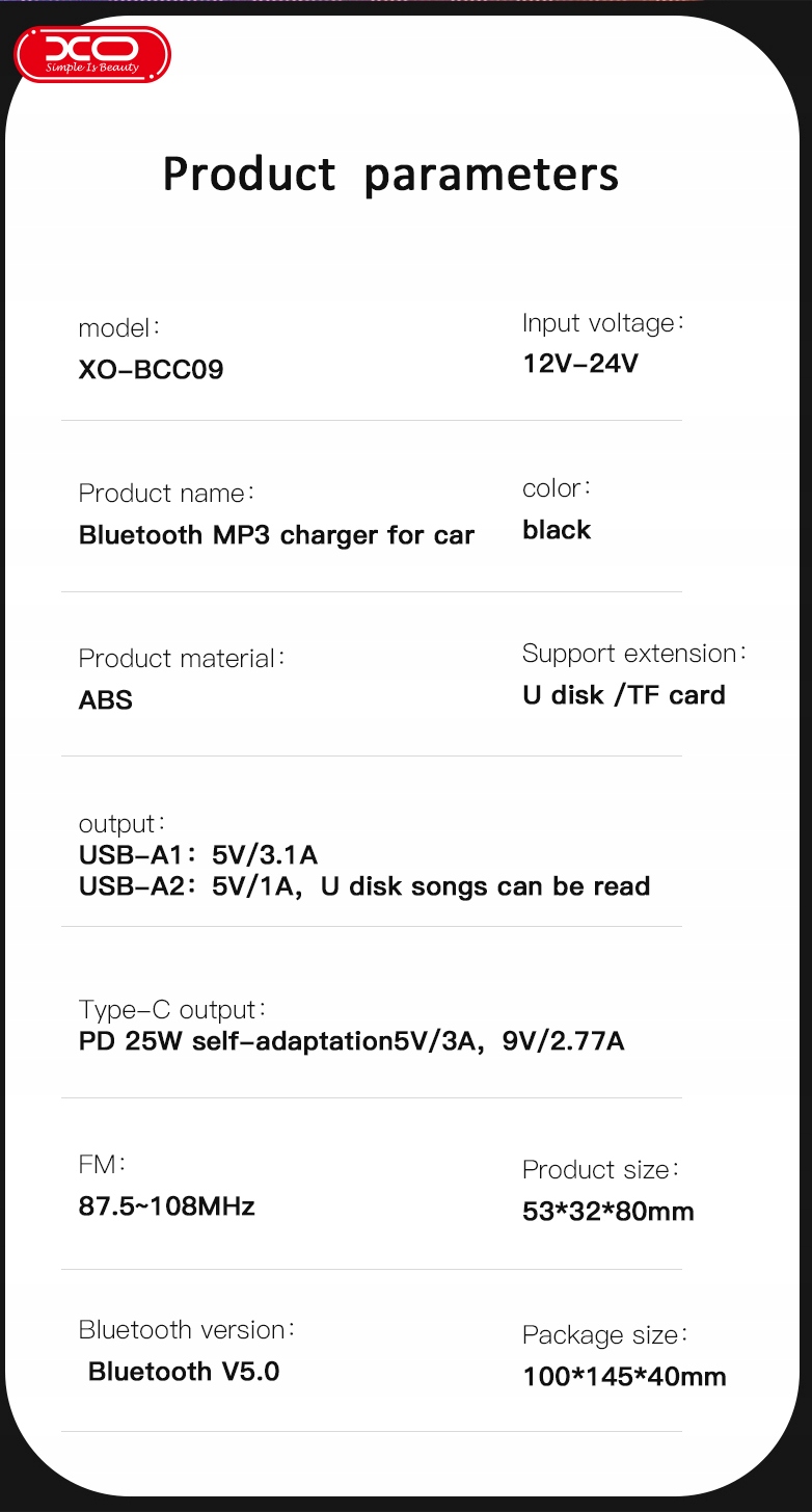 Zakres częstotliwości 87,5 - 108 MHz