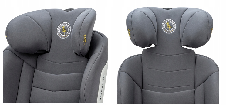 System montażu ISOFIX i pasem bezpieczeństwa