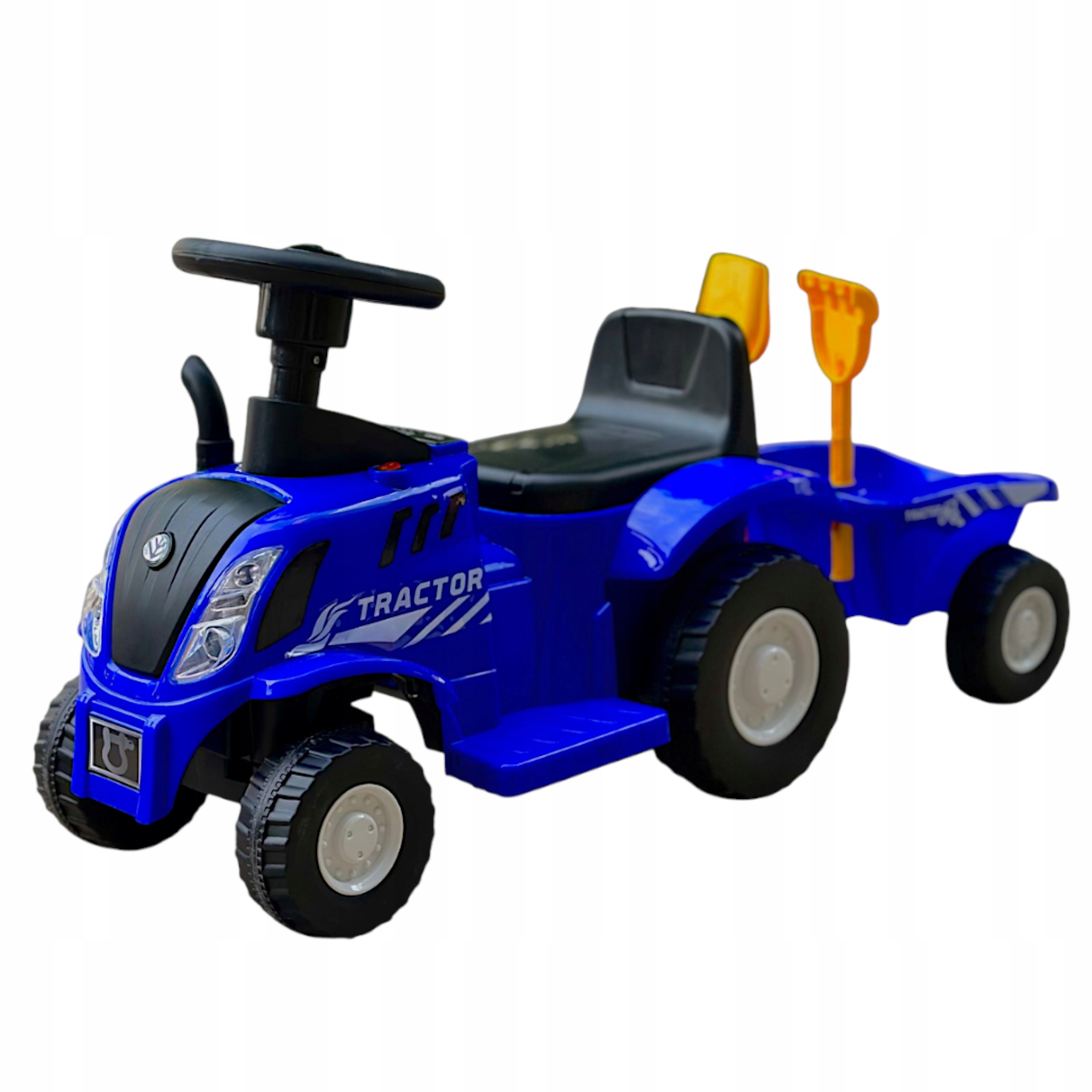 Jeżdzik traktor z przyczepą dla dzieci dźwięki Z220N – Idealna zabawa dla najmłodszych
