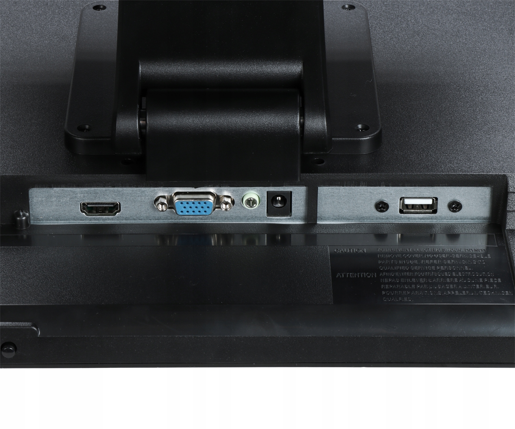 Różnorodność złączy – 1x VGA, 1x HDMI, 1x Jack audio