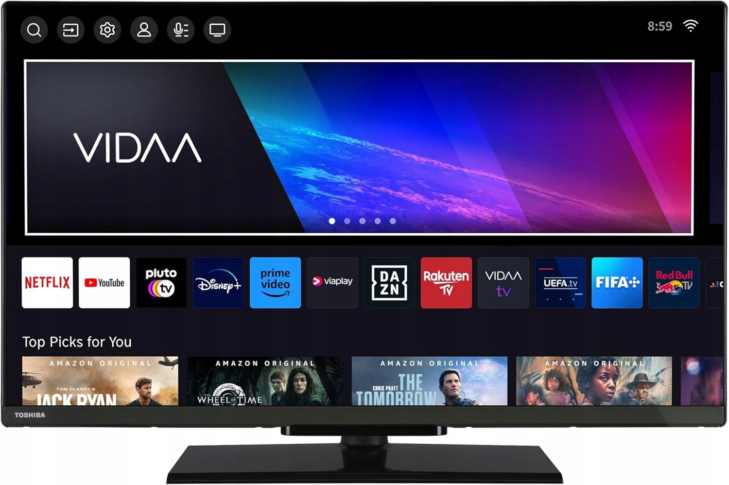 Nieograniczona rozrywka z systemem VIDAA Smart TV
