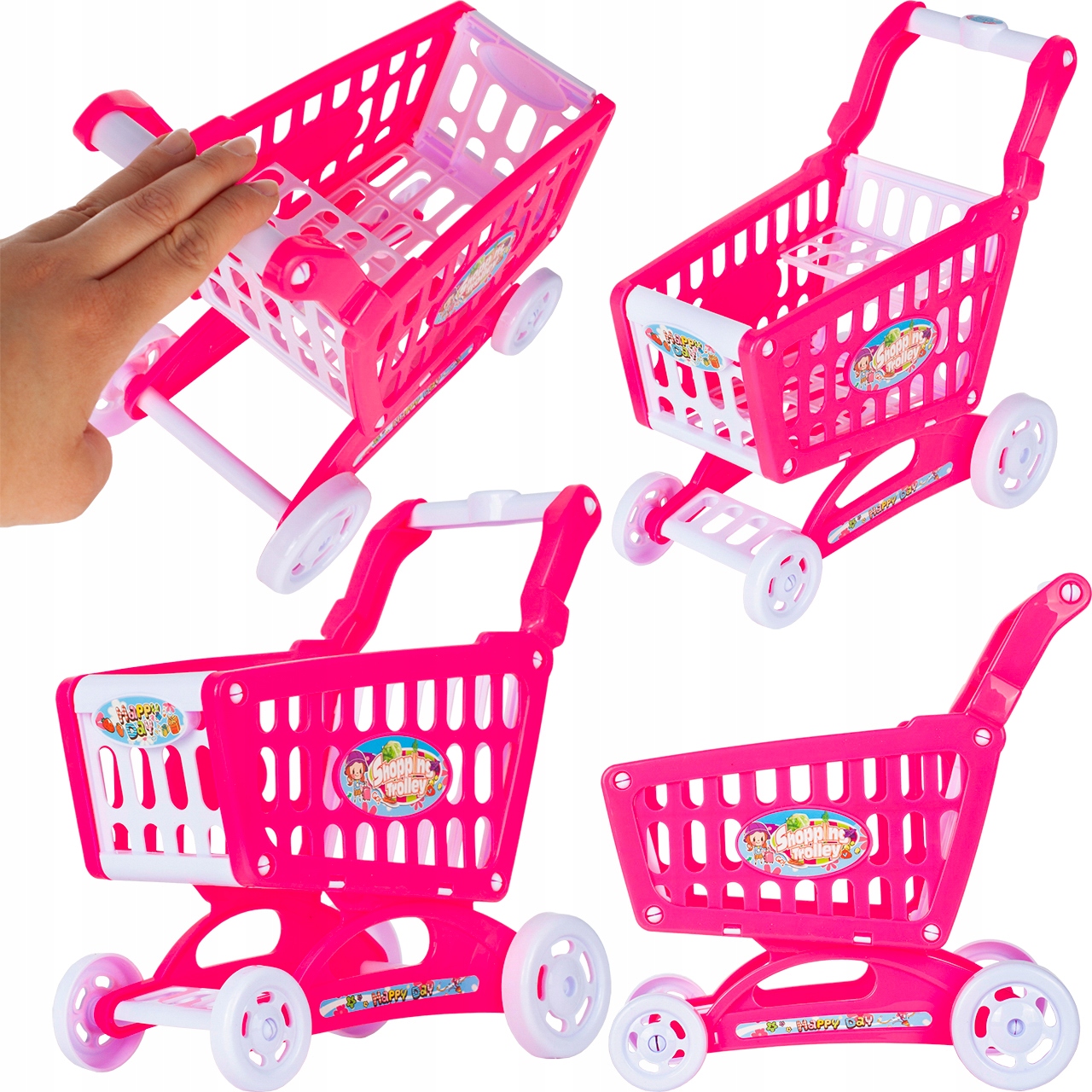 Koszyk na zakupy i wózek – Wygodne przenoszenie ulubionych produktów