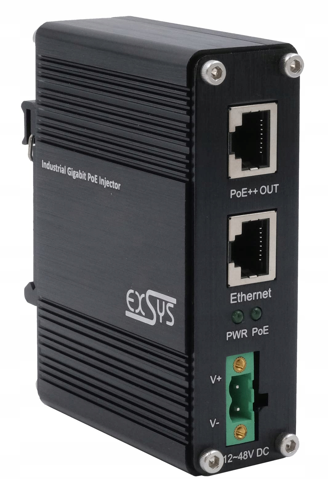 EXSYS EX-60315 PoE++ Gigabit-injector 95W – Wydajne zasilanie przez Ethernet