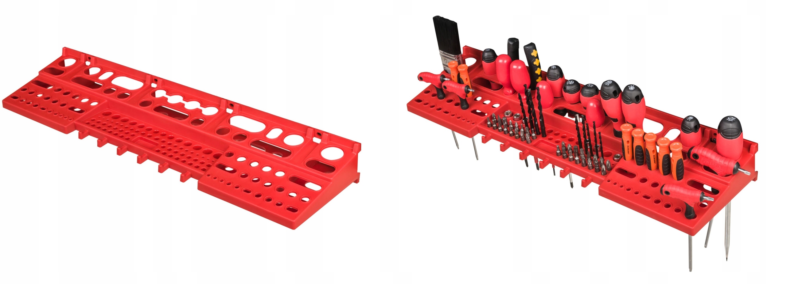 Tablica narzędziowa organizer ścienny 2304 x 780 Wysokość 78 cm