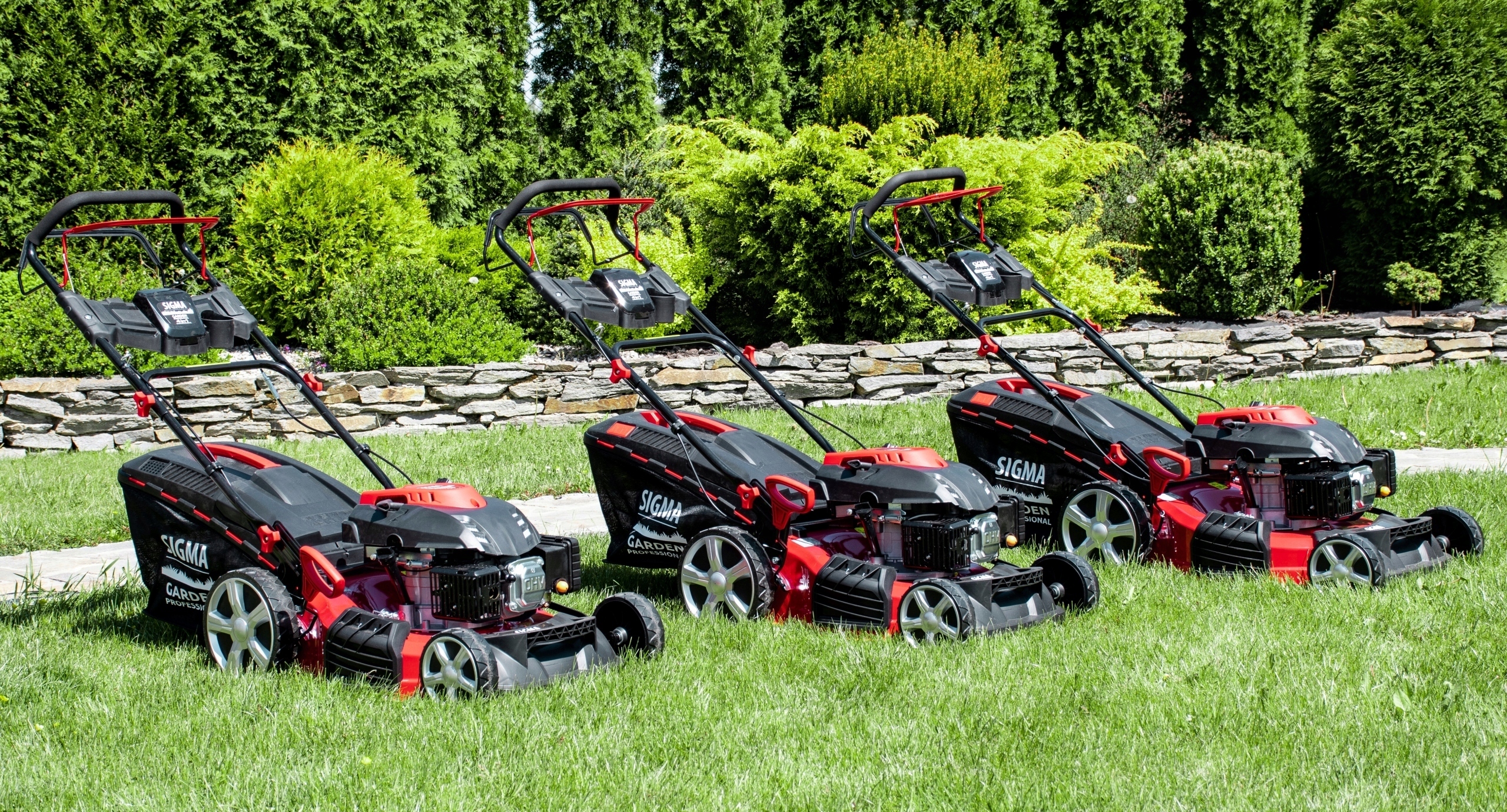 POLSKA KOSIARKA SPALINOWA 9KM 13w1 NAPĘD 51CM XXXL Napęd napęd na koła