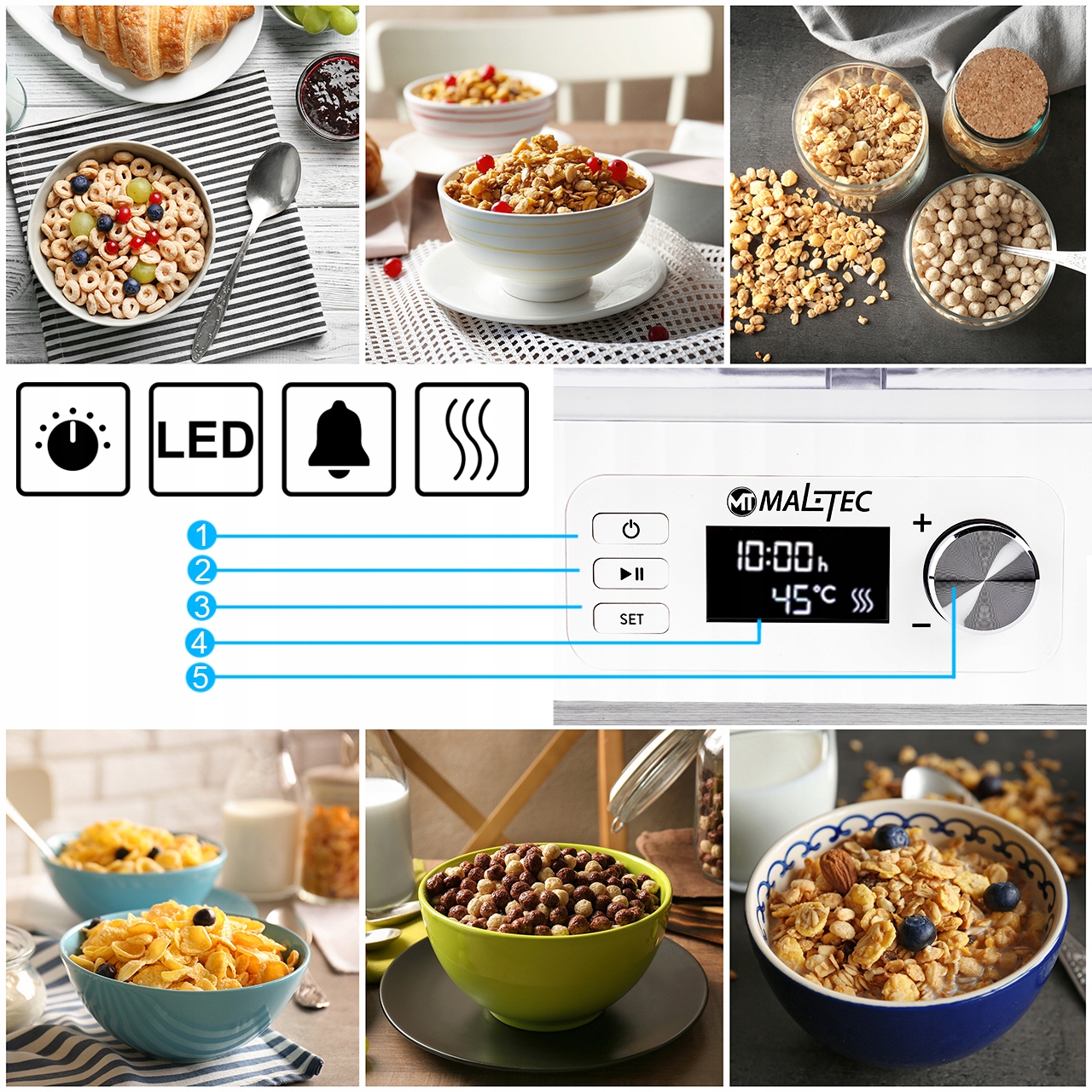 SUSZARKA DO GRZYBÓW OWOCÓW WARZYW SPOŻYWCZA 450W EAN (GTIN) 5901924232841