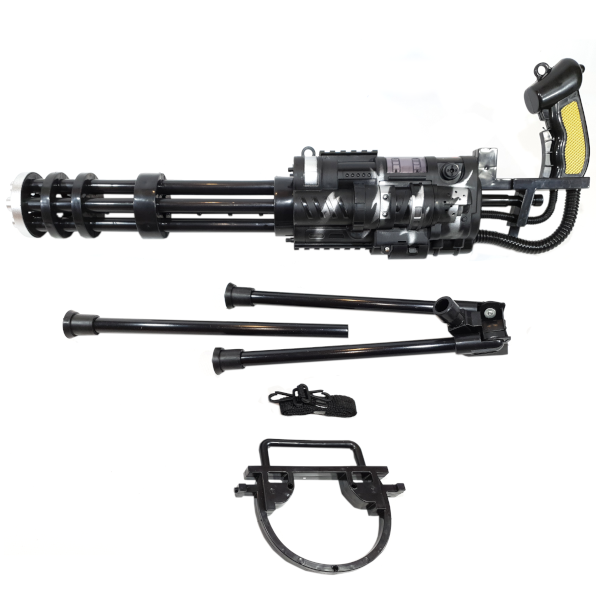 Karabin Maszynowy M134 MINIGUN Na Baterie z LED