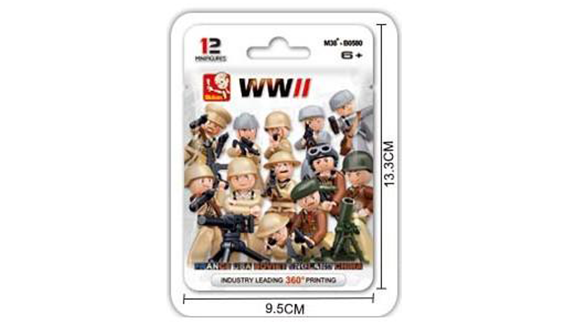 Klocki Wojskowe Figurki Militarne Żołnierze TOMDORIX