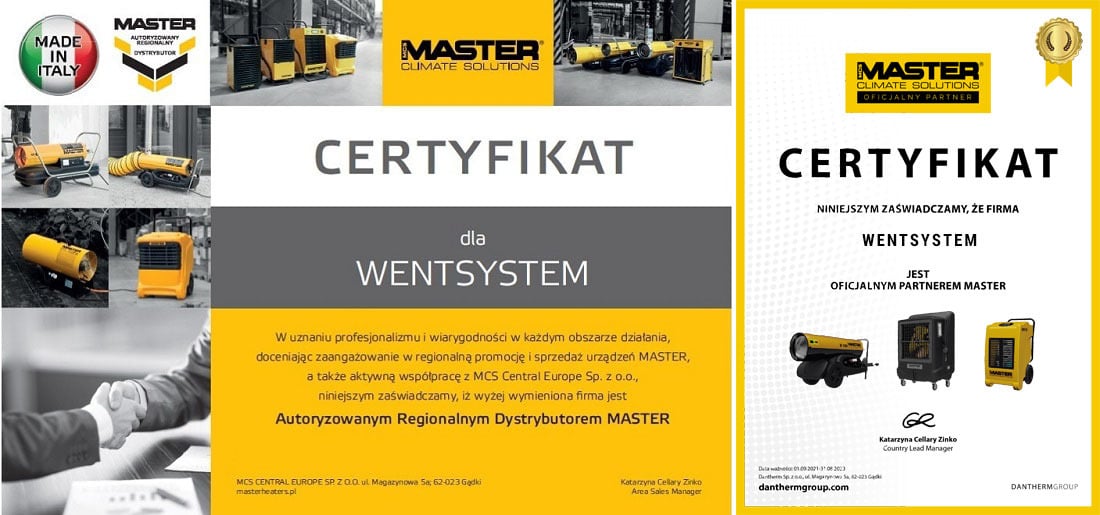 Autoryzowany dystrybutor Master DH 92