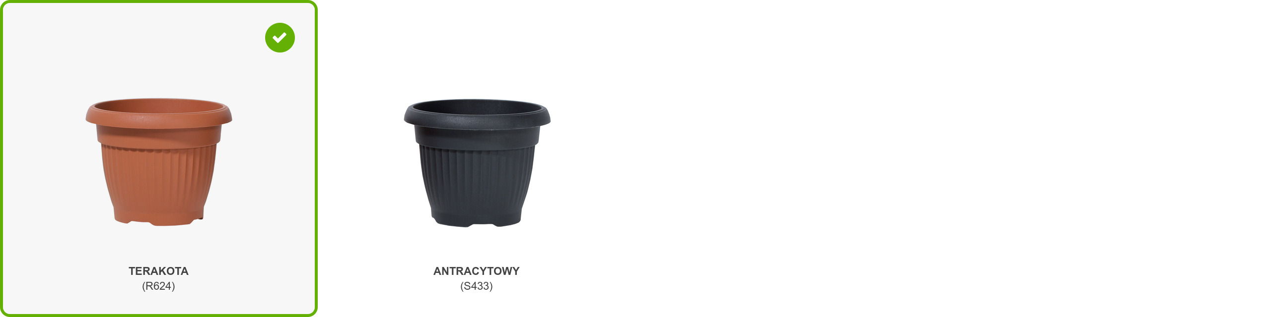 Donica Doniczka PROSPERPLAST TERRA DCE50 Terakota Szerokość produktu 50 cm