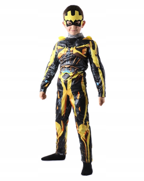 STRÓJ KOSTIUM TRANSFORMERS BUMBLEBEE + MASKA 7-8L EAN (GTIN) 5905326201429