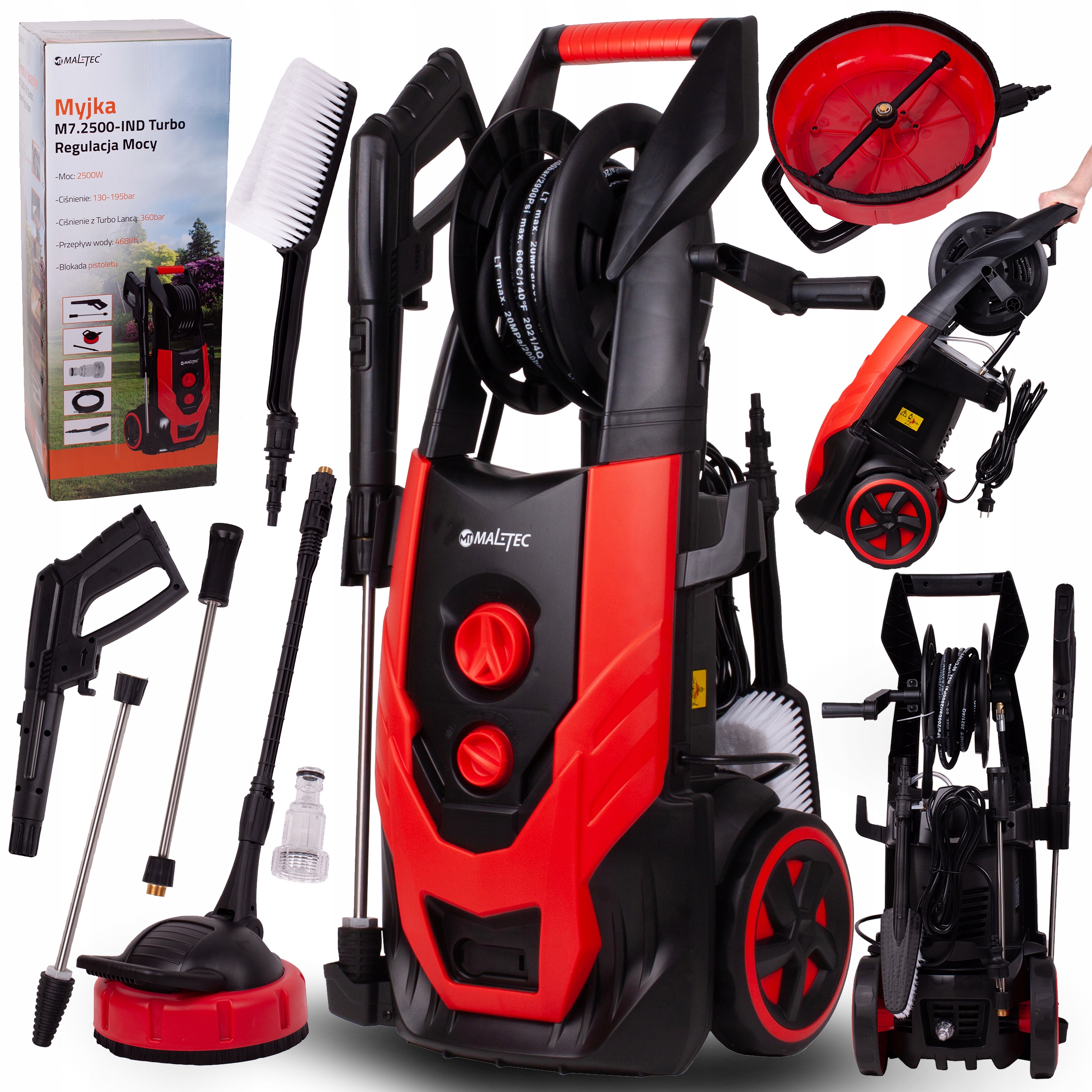 MYJKA CIŚNIENIOWA SILNIK INDUKCYJNY 360bar PREMIUM