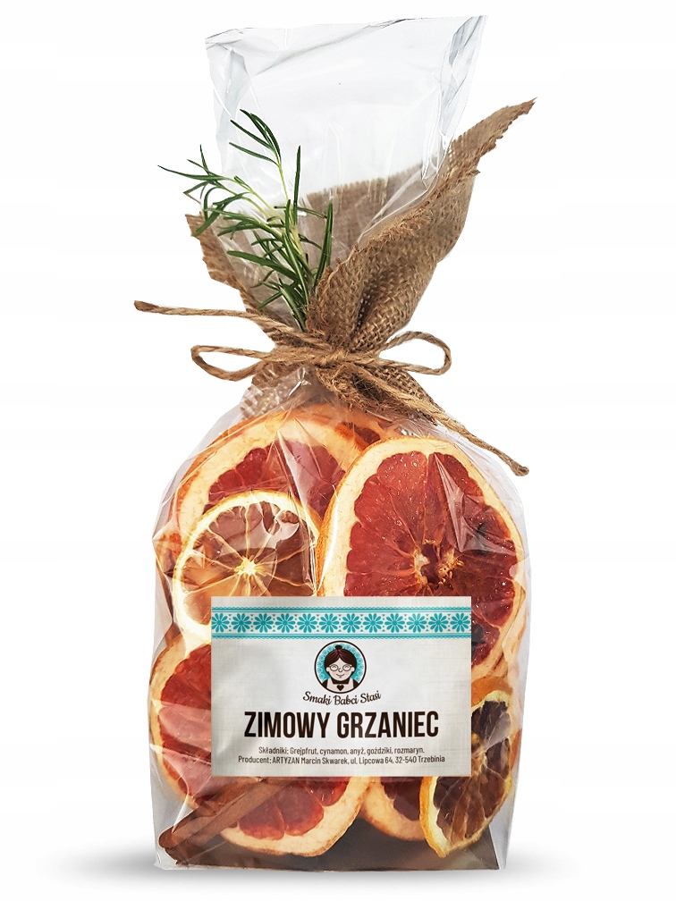 Zimowy Grzaniec 120g Herbata Zdrowie Prezent Susz