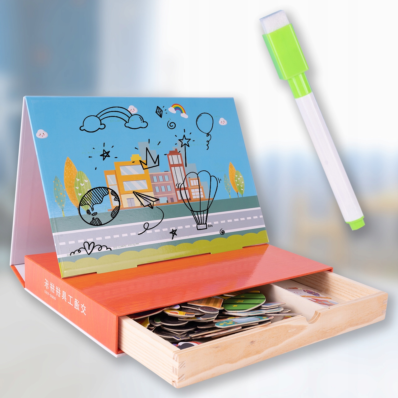 EDUKACYJNE PUZZLE MAGNETYCZNE POJAZDY MONTESSORI Certyfikaty, opinie, atesty CE EN 71