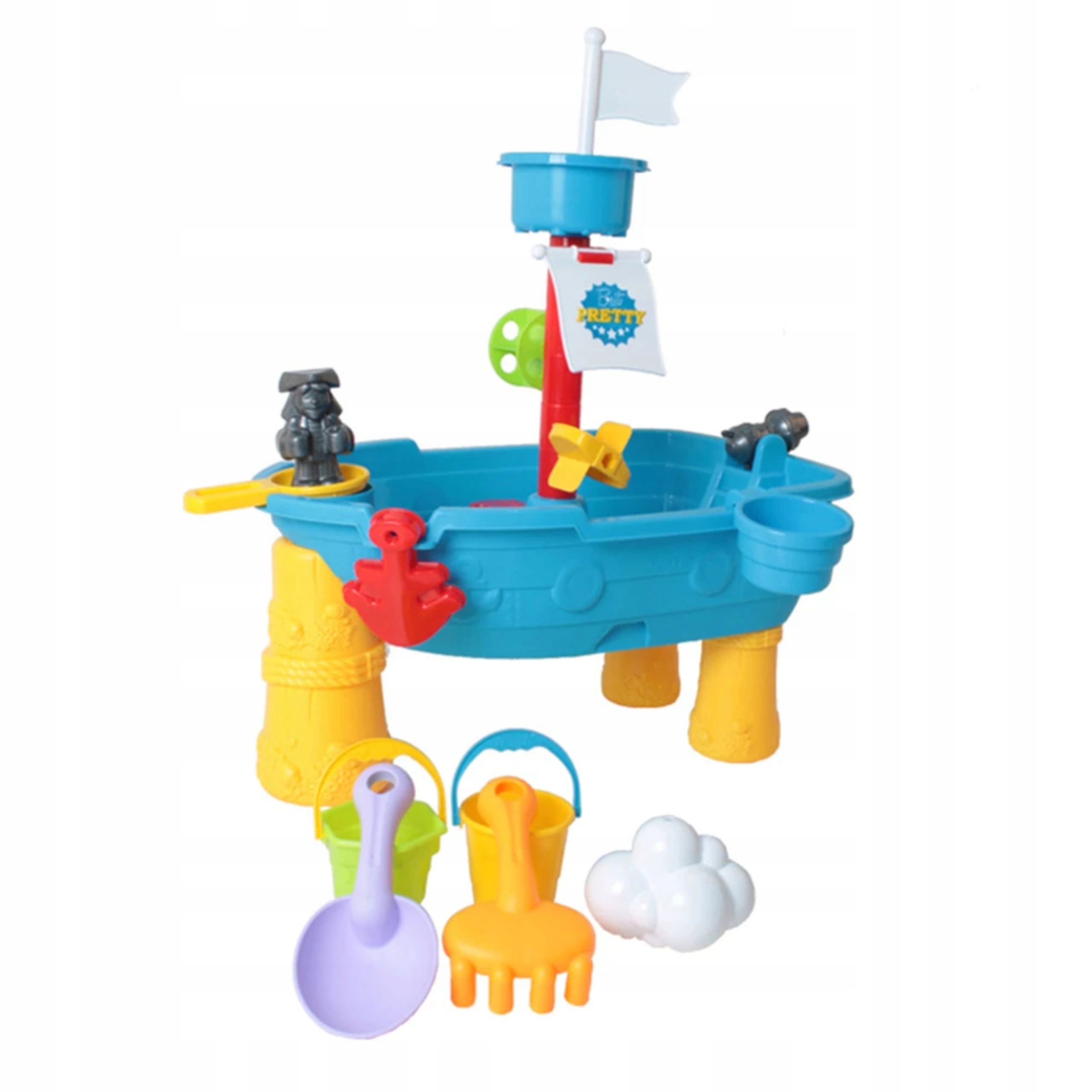 Stolik do piasku i do wody zjeżdżalnia statek 848 Kod producenta 848