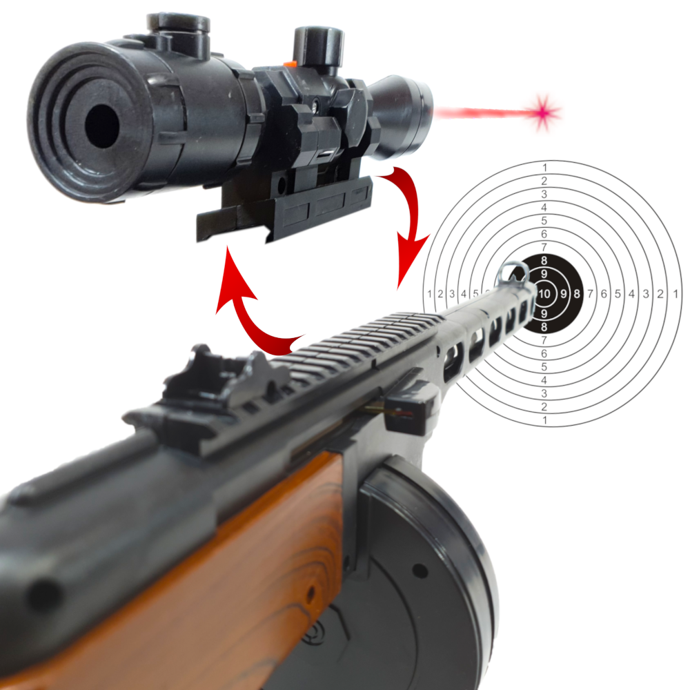 Replika ASG Pistolet Maszynowy Na Kulki PPSz wz. 1941 PEPESZA TOMDORIX