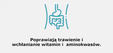 Wiórki kokosowe poprawiają trawienie.