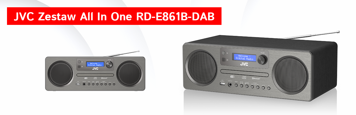 JVC All in one RD-E861B-DAB