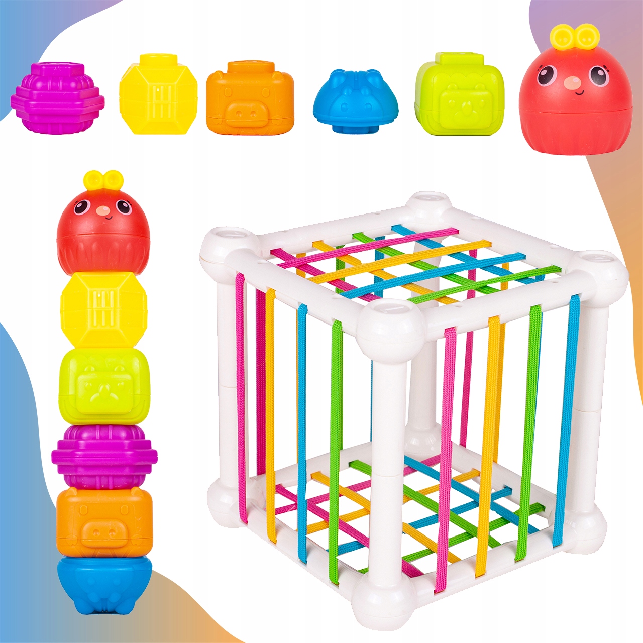 KLOCKI KSZTAŁTY SENSORYCZNE ZABAWA ZRĘCZNOŚCIOWA Certyfikaty, opinie, atesty CE EN 71