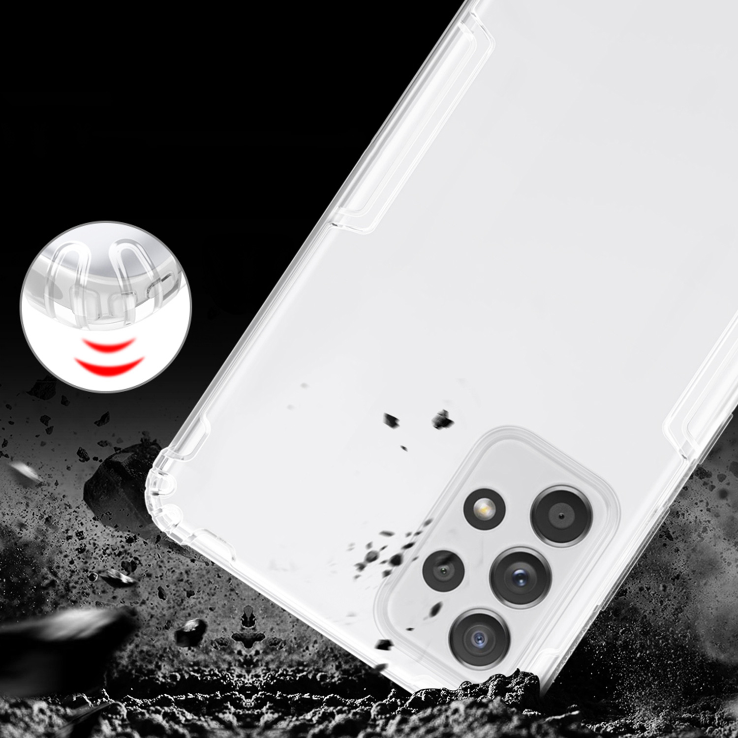 Etui Nillkin Nature dla Samsung Galaxy A72 4G/5G - Niezwykle lekkie i estetyczne