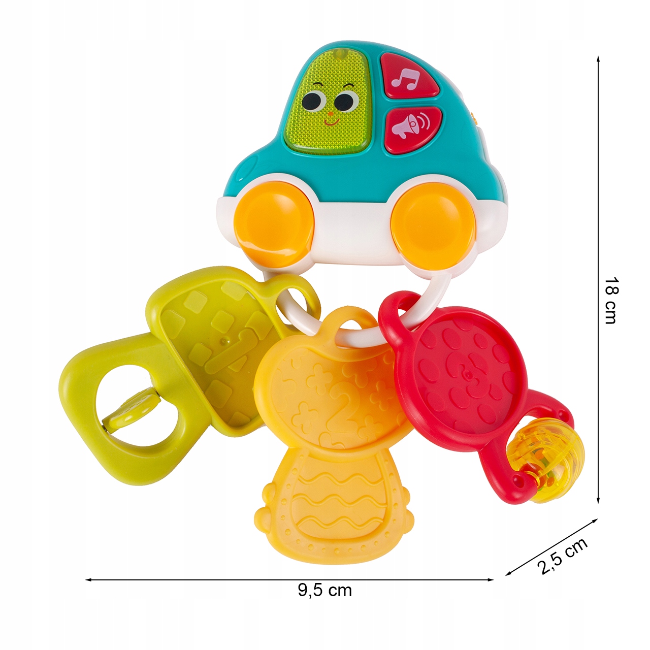 Uroczy design w kształcie autka